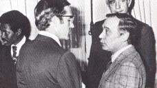 Fotografia de Ramalho Eanes com Raúl Solnado