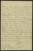 Carta de A. Galante a Teófilo Braga