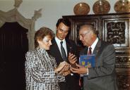 Visita do Presidente da Venezuela Jaime Lusinchi a Portugal