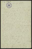 Carta de Ana Amália Martins da Cruz Xavier para Maria do Carmo Braga