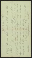 Carta de Madalena de Matos a Teófilo Braga