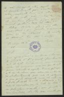 Carta de Ana Amália Martins da Cruz Xavier para Maria do Carmo Braga