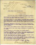 Carta de Corvinel Moreira para Manuel Teixeira Gomes