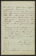 Carta de Anselmo de Morais para Teófilo Braga