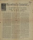 Que estranha história!...