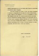 Cópia de ofício de Afonso Costa para João Carlos de Melo Barreto