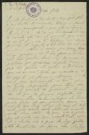 Carta de Ana Amália Martins da Cruz Xavier para Maria do Carmo Braga