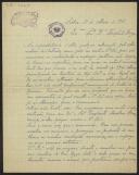 Carta de Jorge dos Reis Boaventura a Teófilo Braga