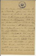 Carta de Alfredo Pimenta para Teófilo Braga