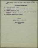 Boletim de registo e justificação de cortes