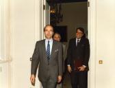 Visita do político francês Alain Juppé