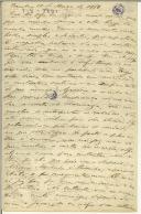 Carta de Teófilo Braga para Maria do Carmo Xavier de Barros Leite