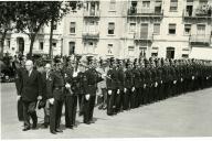 Fotografia de Américo Tomás, por ocasião da inauguração do Congresso Hispano-Luso-Americano-Filipino de Municípios, em Lisboa.