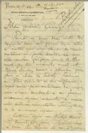 Carta de Afonso Costa para Manuel Teixeira Gomes