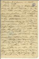 Carta de Teófilo Braga para Maria do Carmo Xavier de Barros Leite