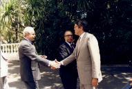 Visita de Perez de Cuellar a Portugal