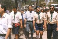 Visita a acampamento de escuteiros