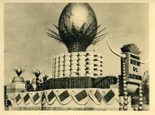 Anexo ao álbum da Viagem Presidencial à África em 1939 - cortejo alegórico - festival nocturno - iluminações em Lourenço Marques