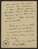 Carta de Ruy Coelho para Teófilo Braga