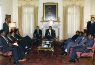 Visita dos membros das delegações do Governo angolano e da UNITA para a paz em Angola