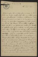 Carta de F. Xavier Esteves a Teófilo Braga