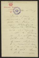 Carta da Biblioteca Nacional a Teófilo Braga