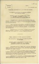 The Pan-American Congress and the Technical Organisations of the League of Nations