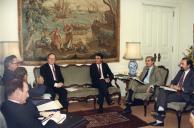 Visita do Primeiro-ministro da Bélgica Wilfried Martens