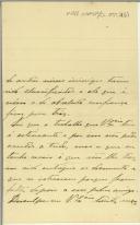 Carta de António Pereira para Eurico Cameira