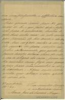 Carta de Maria José da Câmara Braga a Teófilo Braga