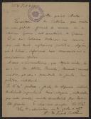 Carta de A. do Prado Coelho a Teófilo Braga