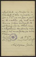 Carta de Abel Nogueira Godinho a Teófilo Braga