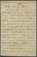 Carta de Teófilo Braga para Francisco Maria Supico
