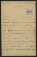 Carta de António Ribeiro a Teófilo Braga
