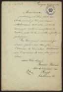Carta de François Theiner a Teófilo Braga