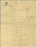 Carta de Eurico Cameira e Sousa 