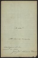 Carta de João José de Palma a Teófilo Braga