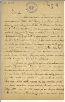 Carta de Carolina Michaëlis de Vasconcelos para Teófilo Braga