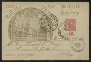 Bilhete-postal de José Caldas a Teófilo Braga