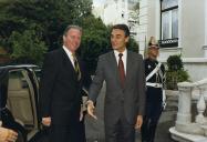 Visita de Jacques Santer a Portugal