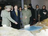 Visite du Président portugais Jorge Sampaio au Musée Central de l'armée