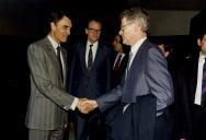 Visita de Ingvar Carlsson, Primeiro Ministro da Suécia, a Portugal