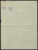 Carta de F. de Paula Teixeira a Teófilo Braga