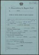 Certidão de narrativa completa e registo de casamento
