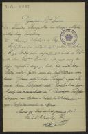 Carta de Francisco António dos Reis a Teófilo Braga