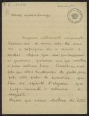 Carta de Eurico de Seabra a Teófilo Braga