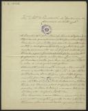 Carta de José de Azevedo e Meneses, Presidente da Comissão de Homenagem a Camilo Castelo Branco, a Teófilo Braga
