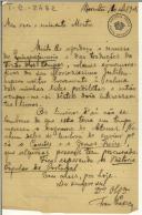 Carta de Fran Paxeco para Teófilo Braga