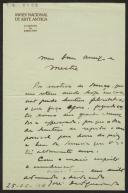 Carta de José de Figueiredo, do Gabinete do Director do Museu de Arte Antiga, a Teófilo Braga