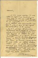 Carta para Sidónio Pais 